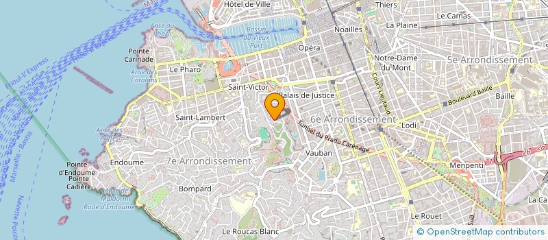 localisation de l'entreprise SOLVC à MARSEILLE