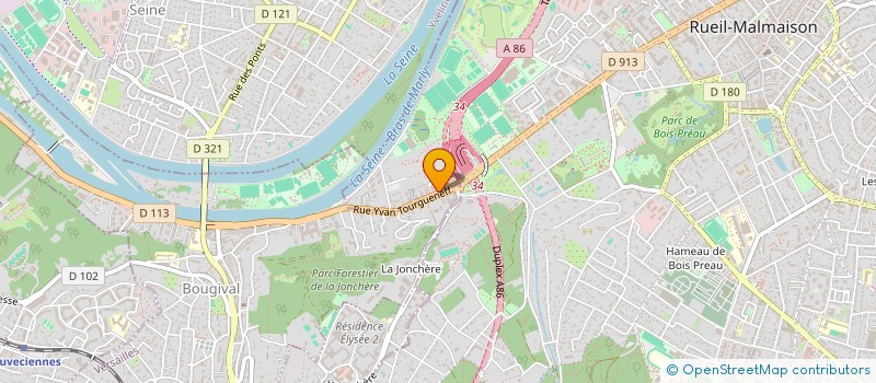 localisation de l'entreprise SOLVEA à RUEIL-MALMAISON