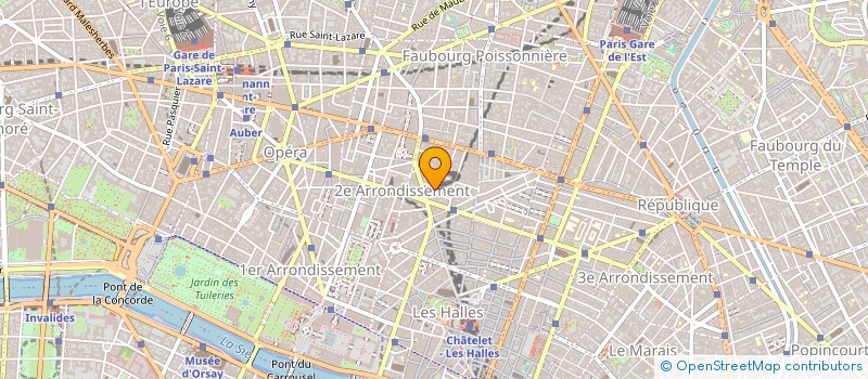 localisation de l'entreprise SOLVEIG à PARIS