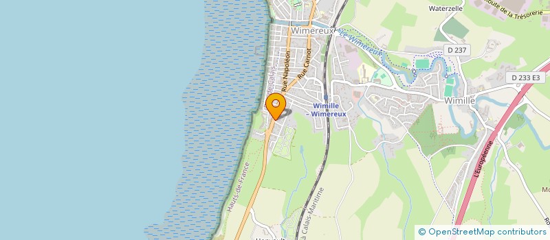 localisation de l'entreprise SOLVEIG COACH à WIMEREUX