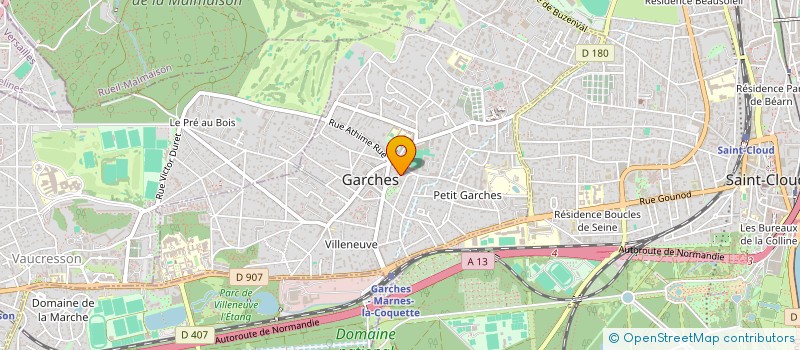 localisation de l'entreprise SOLVEN GROUP à GARCHES