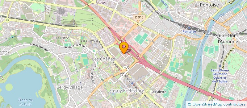 localisation de l'entreprise SOLVENTUM FRANCE  CERGY