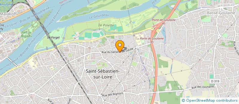 localisation de l'entreprise SOLVETYS DEVELOPPEMENT à SAINT-SEBASTIEN-SUR-LOIRE