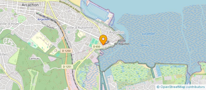 localisation de l'entreprise SOLVHEAT à LA TESTE-DE-BUCH