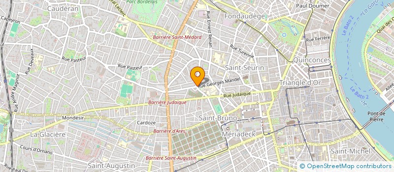 localisation de l'entreprise SOLVIA  BORDEAUX