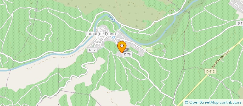 localisation de l'entreprise SOLVIE à LATOUR-DE-FRANCE