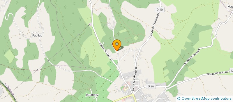 localisation de l'entreprise SOLVIMMO  LALBENQUE