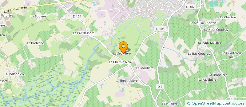 localisation de l'entreprise SOLVITIS à LOROUX-BOTTEREAU (LE)