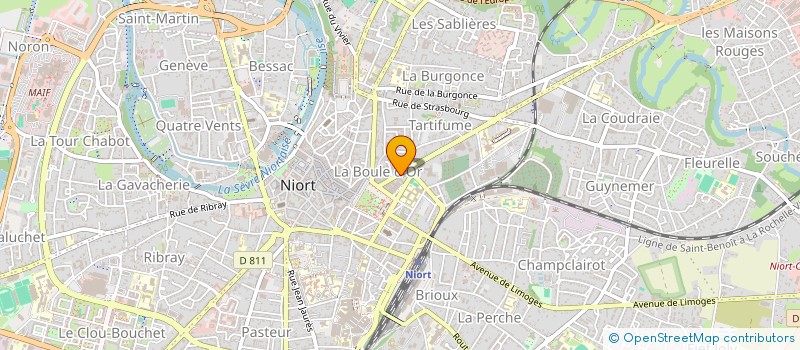 localisation de l'entreprise SOLWATT ALPAGE  NIORT