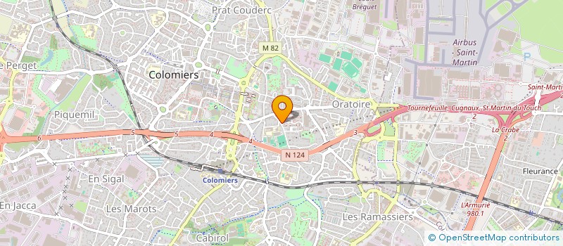 localisation de l'entreprise SOLY à COLOMIERS