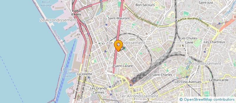 localisation de l'entreprise SOLY FOOD à MARSEILLE