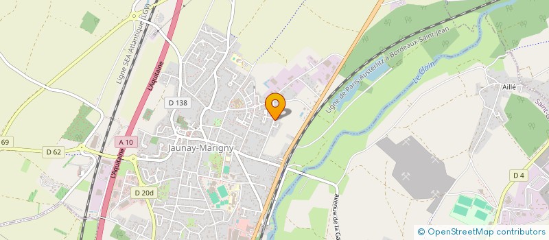 localisation de l'entreprise SOLY'MO  JAUNAY-MARIGNY