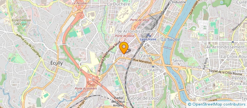 localisation de l'entreprise SOLYAS  LYON