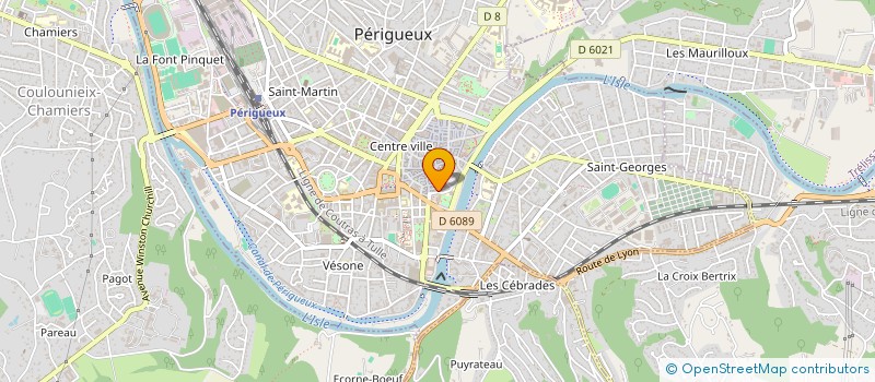 localisation de l'entreprise SOLYBAG à PERIGUEUX
