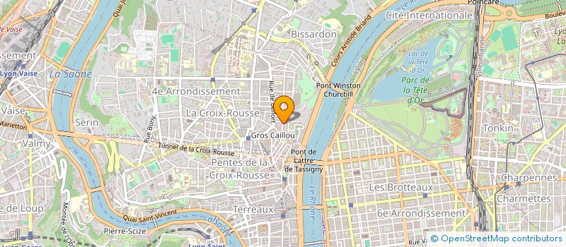 localisation de l'entreprise SOLYBAT SERVICES  LYON 4EME