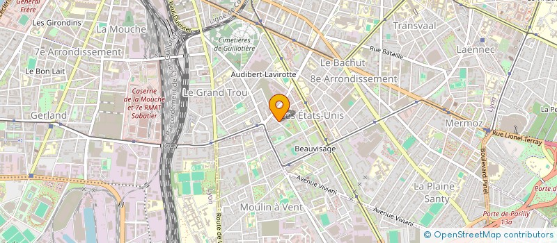 localisation de l'entreprise SOLYCAF à LYON
