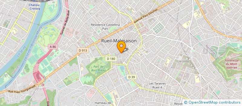 localisation de l'entreprise SOLYCARE à RUEIL-MALMAISON