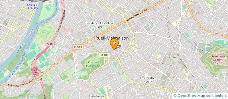 localisation de l'entreprise SOLYCARE à RUEIL-MALMAISON