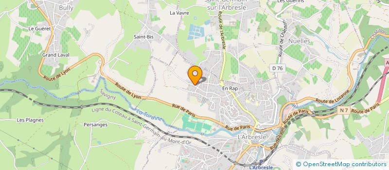 localisation de l'entreprise SOLYCOME à LENTILLY