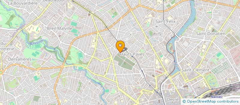 localisation de l'entreprise SOLYDS à NANTES