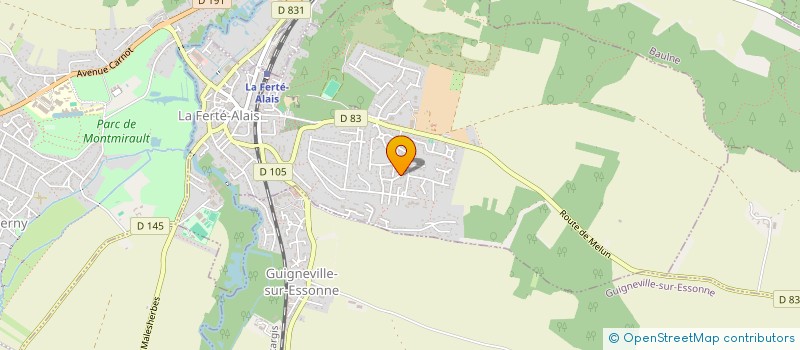 localisation de l'entreprise SOLYLUNA  LA FERTE-ALAIS