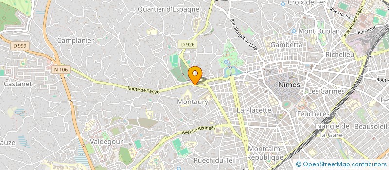 localisation de l'entreprise SOLYMAR FRANCE à NIMES