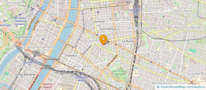 localisation de l'entreprise SOLYMET  LYON