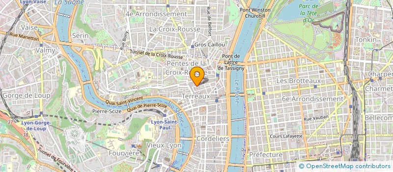 localisation de l'entreprise SOLYRA à LYON