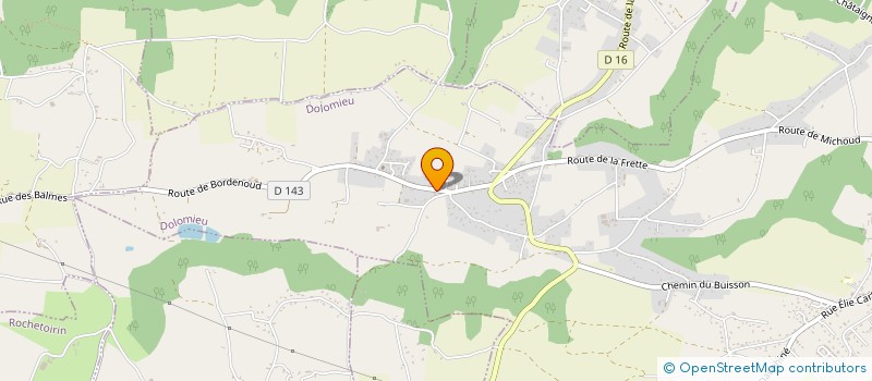 localisation de l'entreprise SOLYS  DOLOMIEU