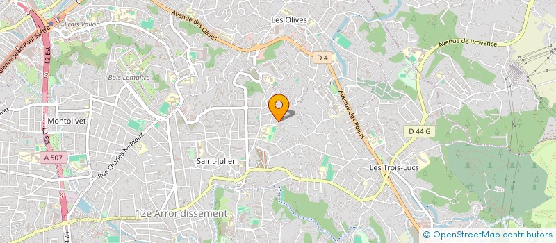 localisation de l'entreprise SOLYS à MARSEILLE