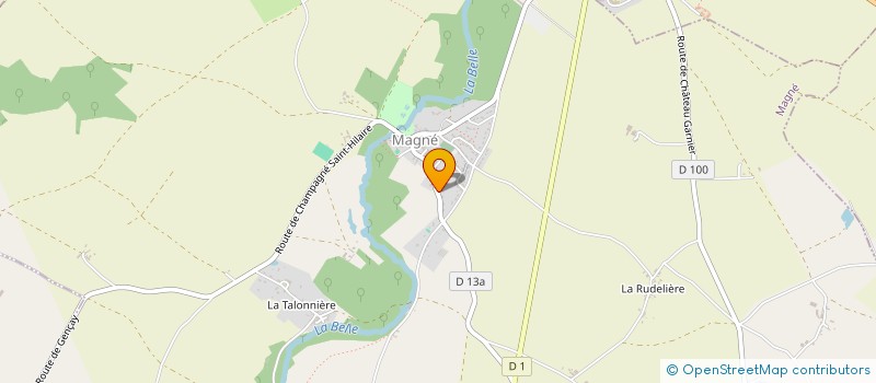 localisation de l'entreprise SOLYSCO  MAGNE