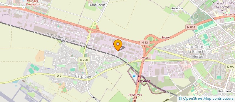 localisation de l'entreprise SOLYTEK à CAEN