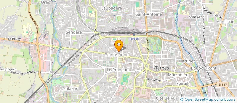 localisation de l'entreprise SOLYVEN  TARBES