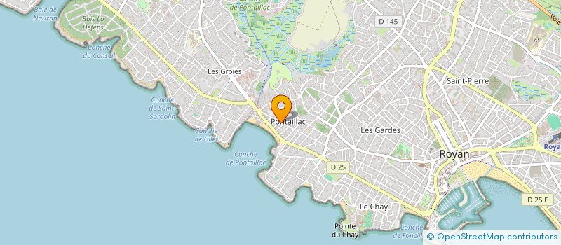 localisation de l'entreprise SOM à ROYAN