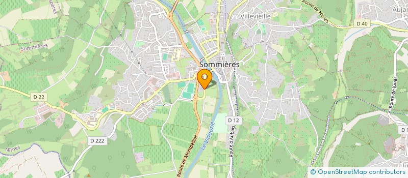 localisation de l'entreprise SOM AUTO à SOMMIERES