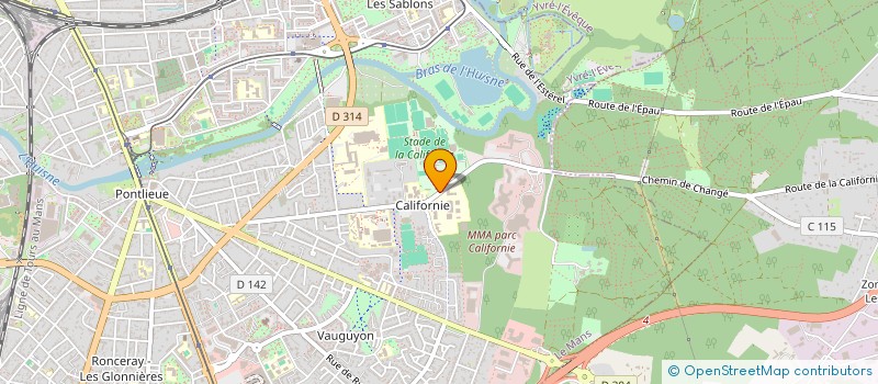 localisation de l'entreprise SOM BADMINTON LE MANS  LE MANS