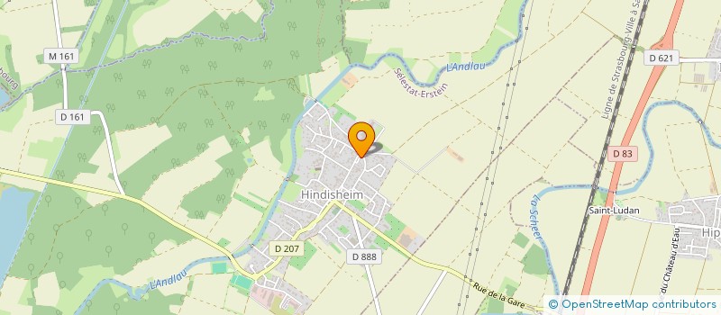 localisation de l'entreprise SOM BLIN  HINDISHEIM