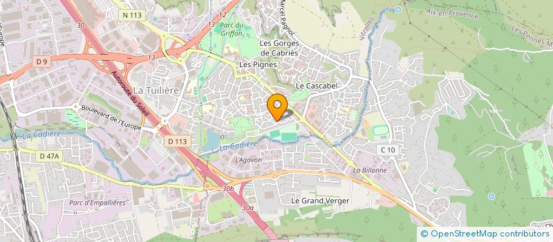 localisation de l'entreprise SOM I SEREM à VITROLLES