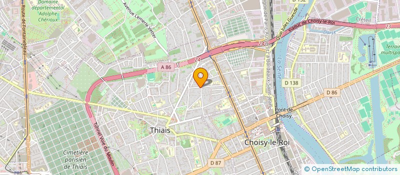 localisation de l'entreprise SOM LYON LAFAYETTE à THIAIS