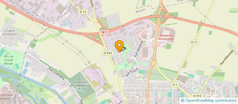 localisation de l'entreprise SOM'PROTECT à AMIENS
