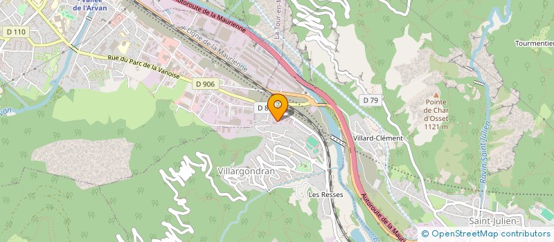 localisation de l'entreprise SOMA  LA TOUR-EN-MAURIENNE