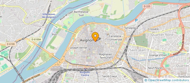 localisation de l'entreprise SOMA  AVIGNON