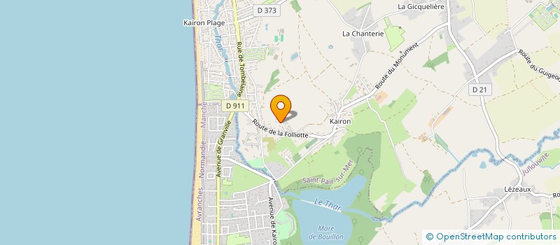 localisation de l'entreprise SOMA  SAINT-PAIR-SUR-MER