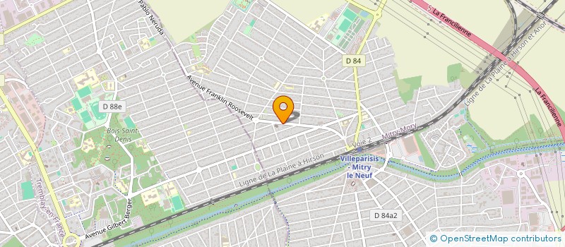 localisation de l'entreprise SOMA  MITRY-MORY