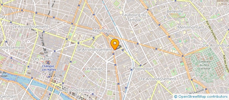 localisation de l'entreprise SOMA GROUPE  PARIS