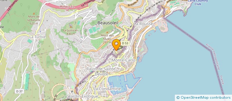 localisation de l'entreprise SOMA LONGEVITY IMMOBILIER  BEAUSOLEIL