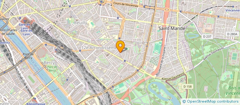 localisation de l'entreprise SOMA-PEINTURE  PARIS