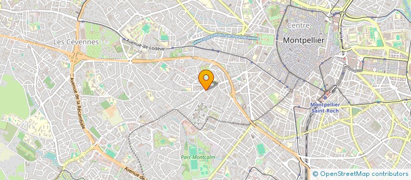 localisation de l'entreprise SOMA SUD à MONTPELLIER