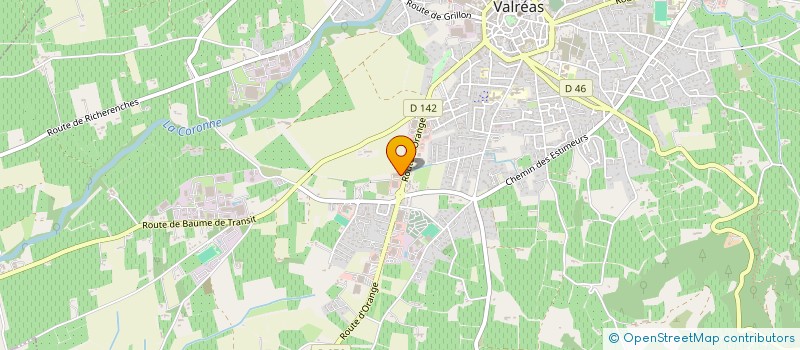 localisation de l'entreprise SOMAAF MA à VALREAS