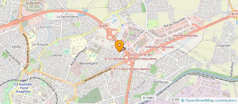 localisation de l'entreprise SOMABAG à PUILBOREAU